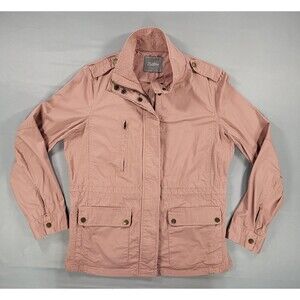 2Sable Women's Dusty Rose Cotton Utility Jacket Size XL